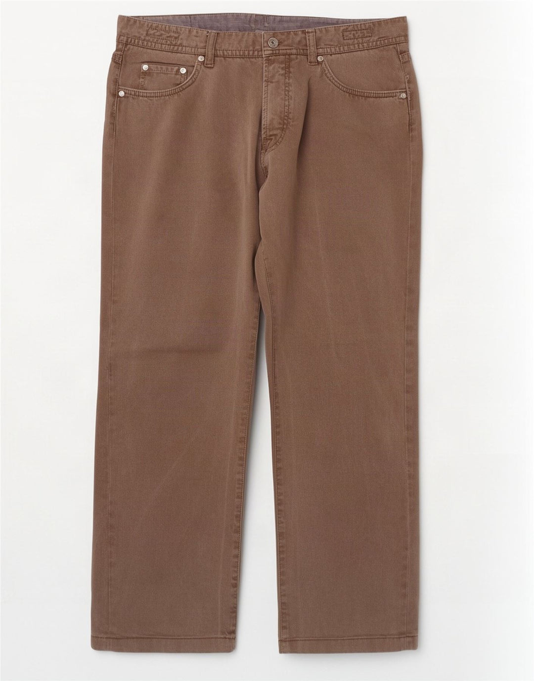 Massimo Dutti Jean droit pour homme EU 48 XL W38 L29 Marron