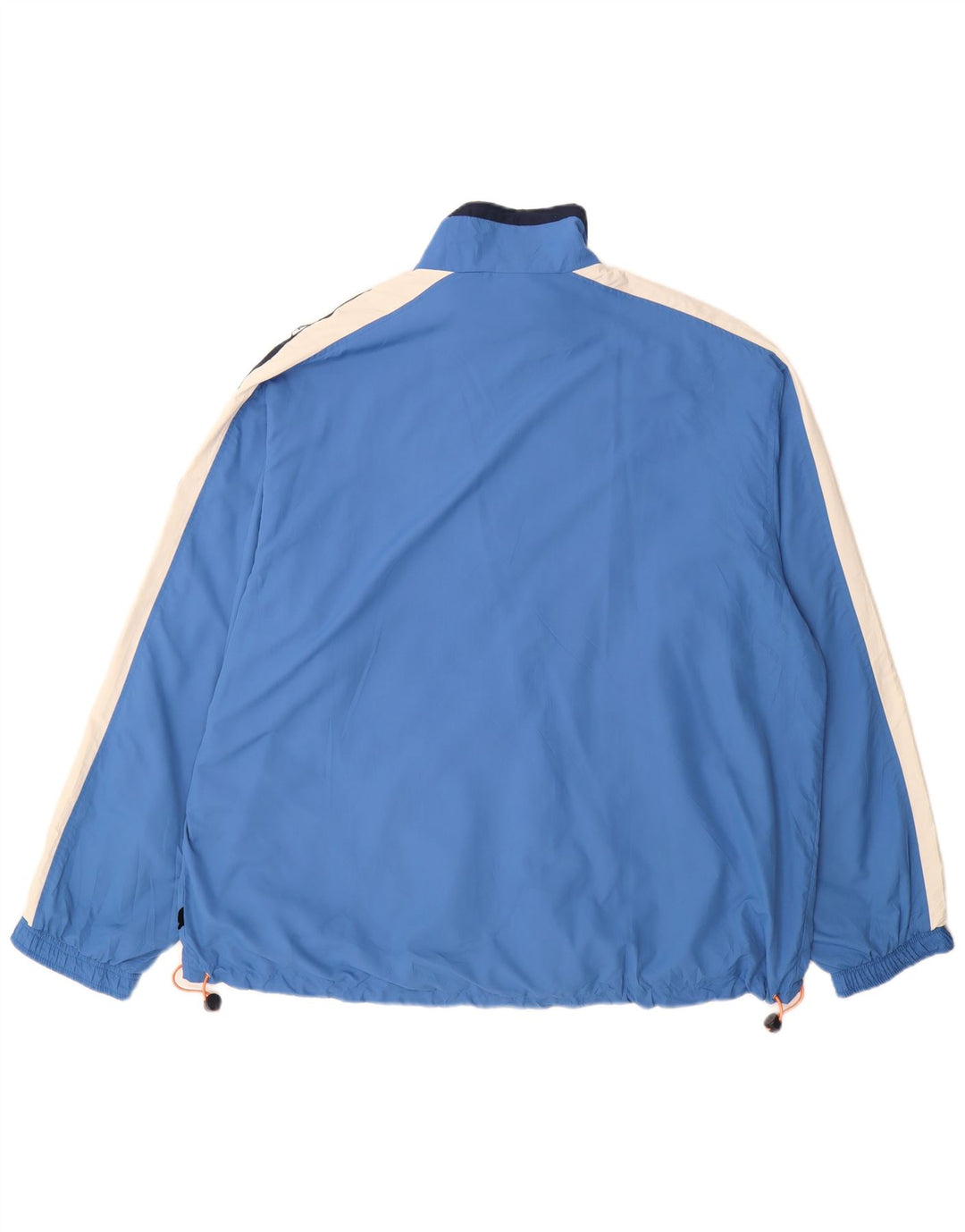 Asics Veste de survêtement pour homme 2XL Bleu Colorblock Polyester