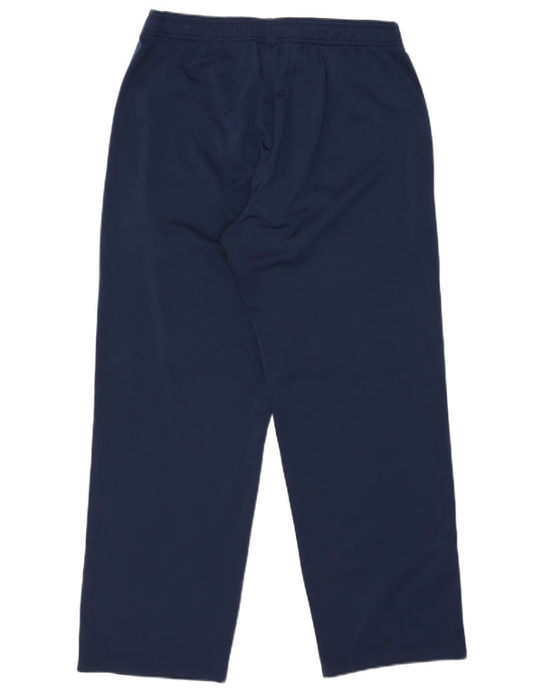 Adidas Pantalon de survêtement pour homme UK 42/44 Large Bleu Marine Polyester