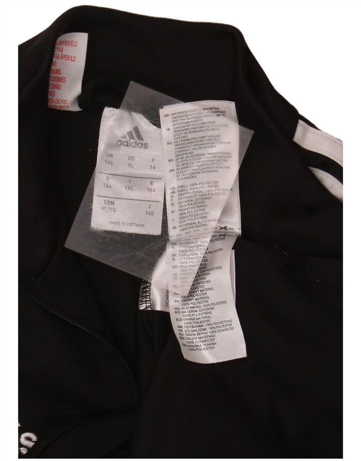 ADIDAS Haut de Survêtement Climacool Pull Garçon 13-14 Ans XL Noir