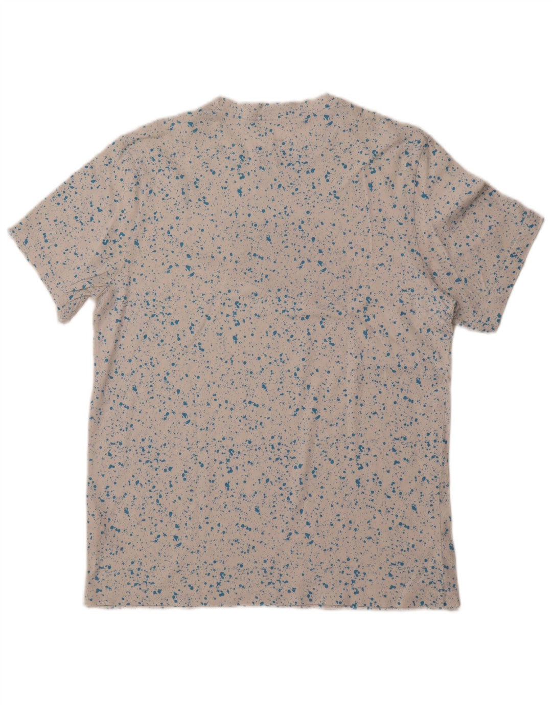 NIKE T-shirt graphique pour homme en coton moucheté blanc moyen