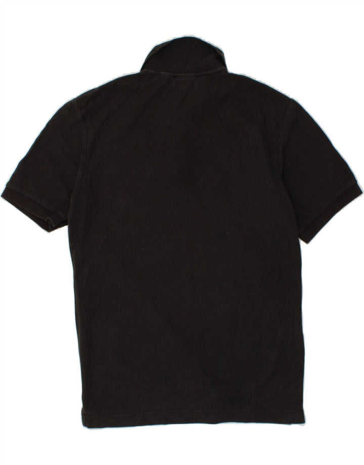 FILA Mens Polo Shirt Medium Black Cotton Vintage Fila and Second-Hand Fila from Messina Hembry 