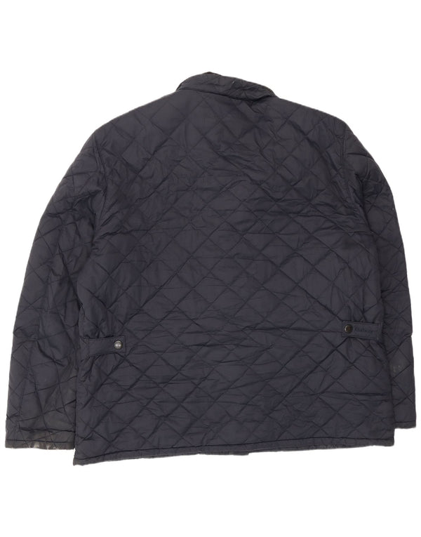 Barbour Veste matelassée pour homme UK 44 2XL Bleu marine Polyester
