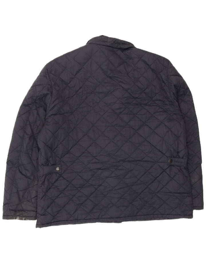 Barbour Veste matelassée pour homme UK 44 2XL Bleu marine Polyester