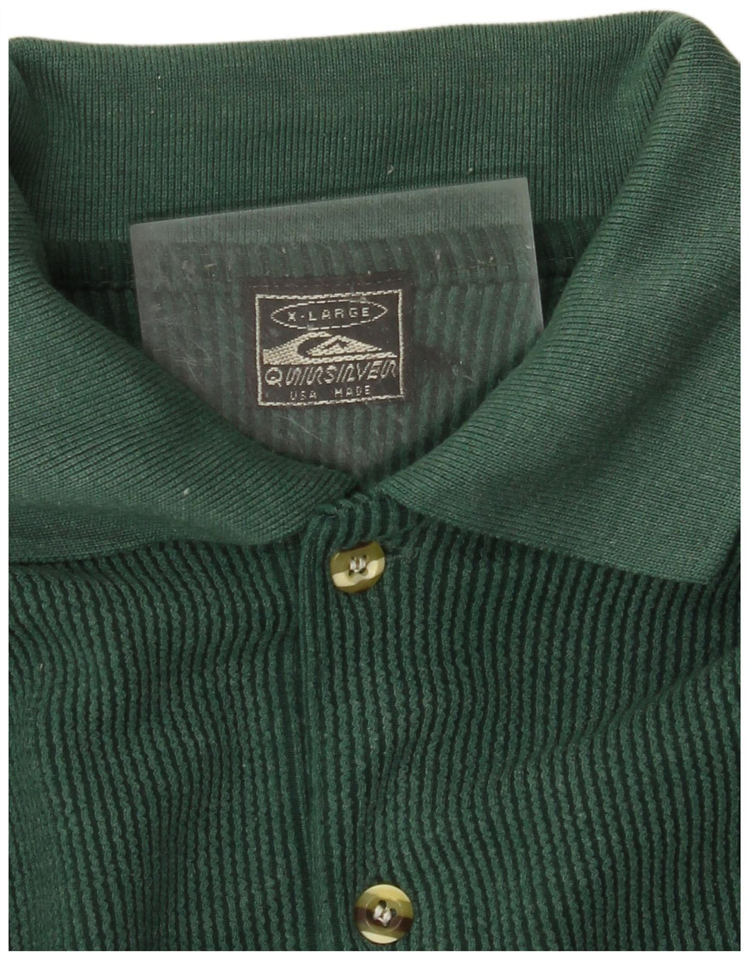 QUIKSILVER Robe Polo Femme UK 18 XL Coton Vert