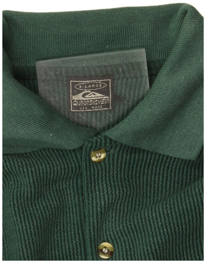 QUIKSILVER Robe Polo Femme UK 18 XL Coton Vert