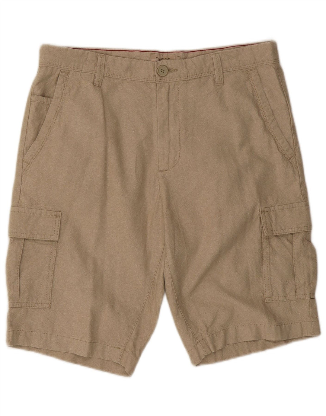 Dack's Short Cargo Homme IT 50 Large W34 Coton Beige
