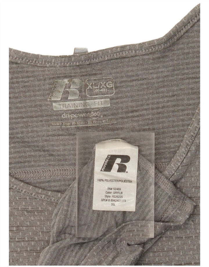 RUSSELL ATHLETIC Débardeur Dri-Power pour homme UK 46/48 XL Gris moucheté