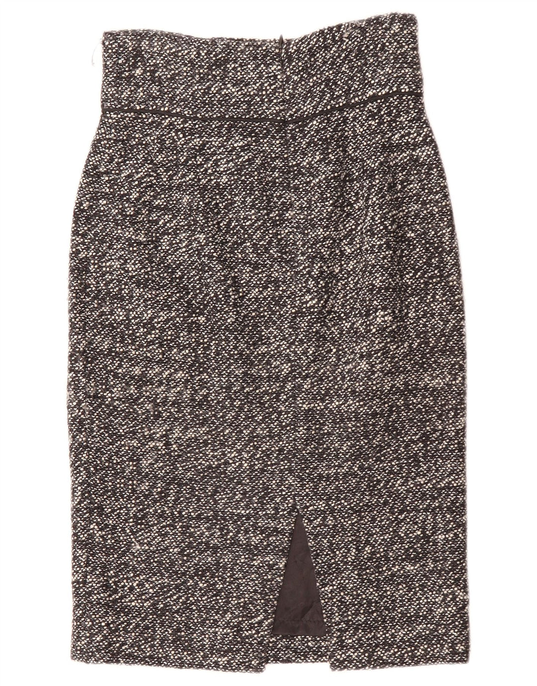 Jupe Crayon Femme Zara Petite W26 Acrylique Moucheté Noir