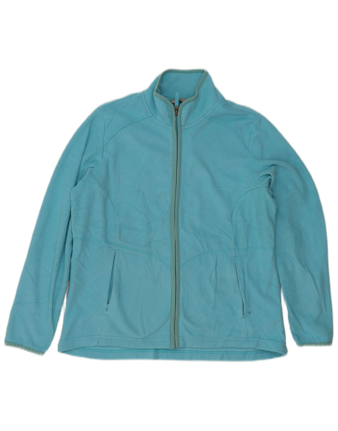 Marks & Spencer Veste polaire pour femme UK 16 Large Bleu Polyester