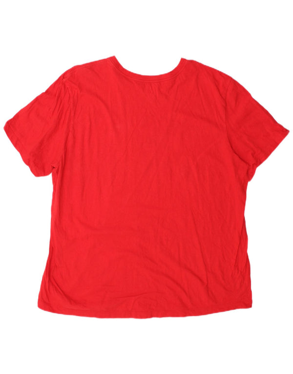 Nike T-shirt graphique pour homme 2XL Rouge