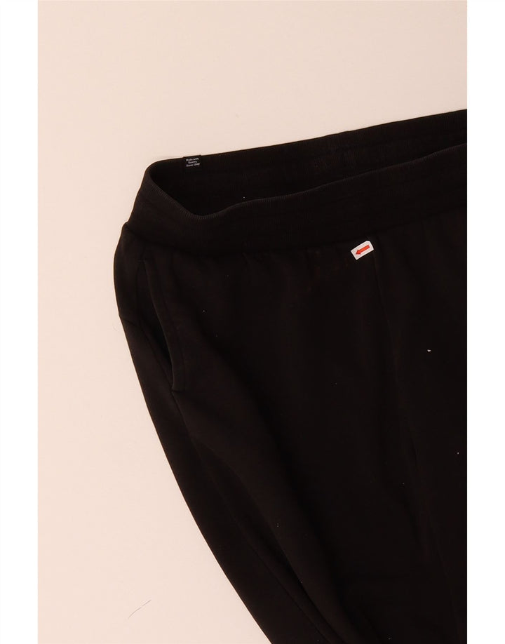 PUMA Mens Graphic Tracksuit Trousers Joggers Large  Black Vintage Puma and Second-Hand Puma from Messina Hembry 