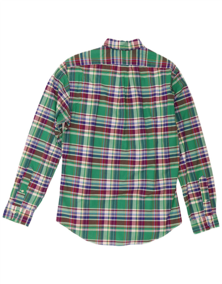 Ralph Lauren Chemise slim fit en coton à carreaux vert moyen pour homme