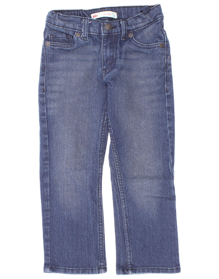 Levi's Garçon 511 Slim Jean 3-4 ans W20 L18 Bleu Coton