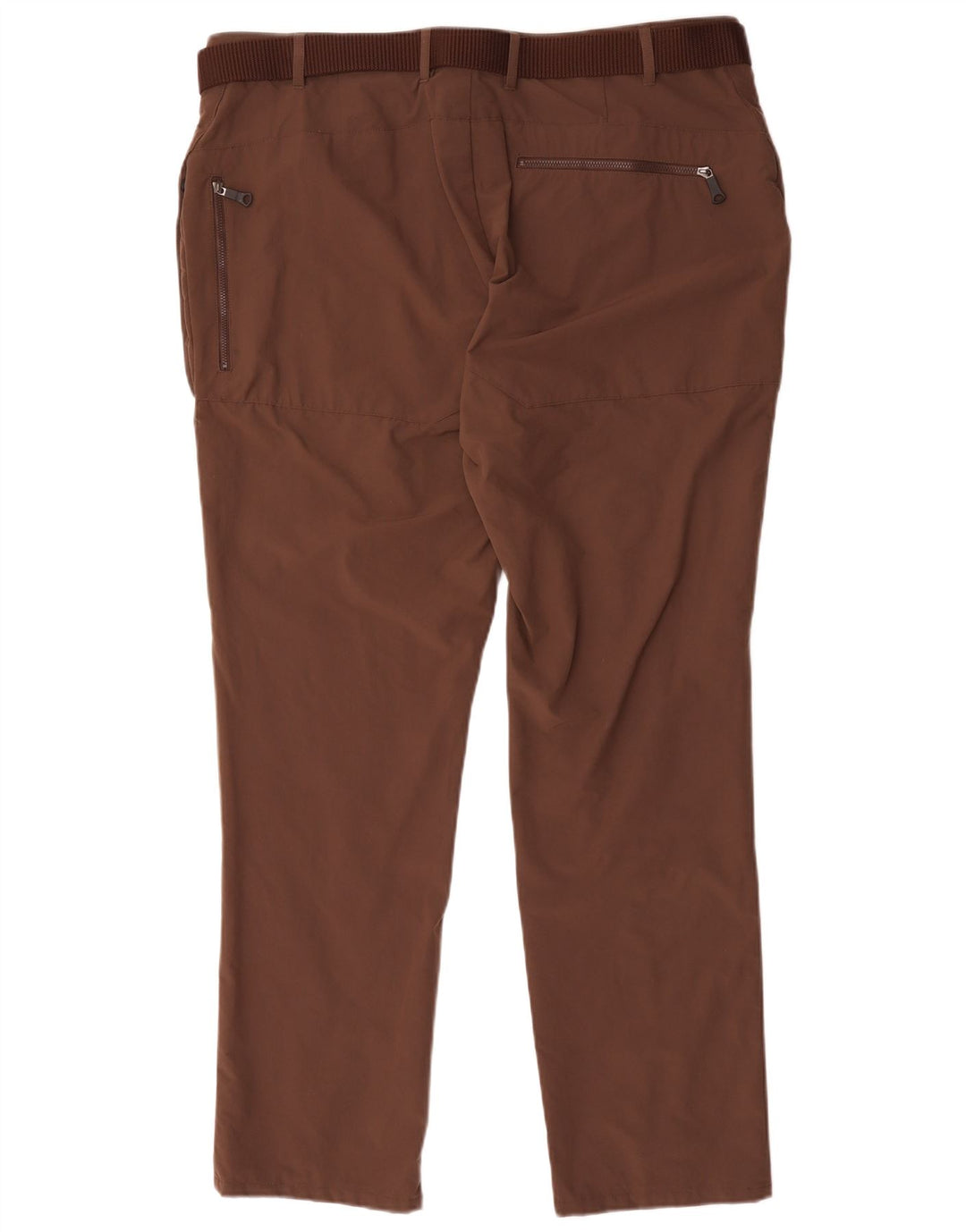 Rohan Pantalon décontracté droit pour homme W40 L31 Marron Polychlorure