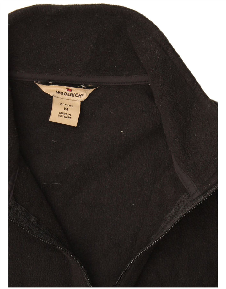 Woolrich Gilet Polaire Femme UK 14 Medium Noir