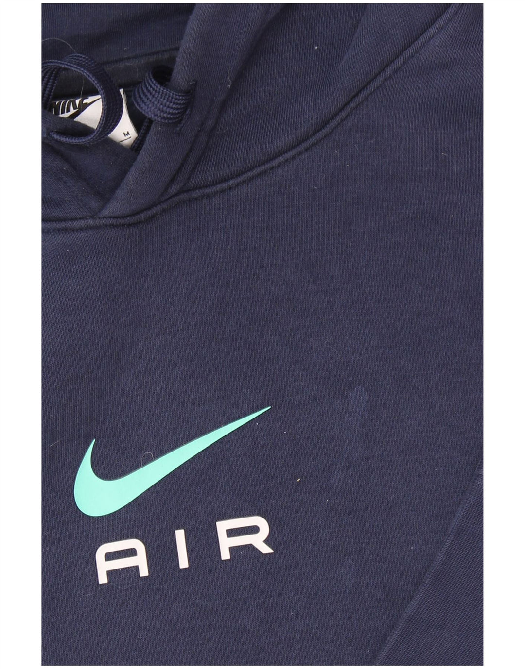 NIKE Pull à capuche graphique pour homme en coton color block bleu marine moyen
