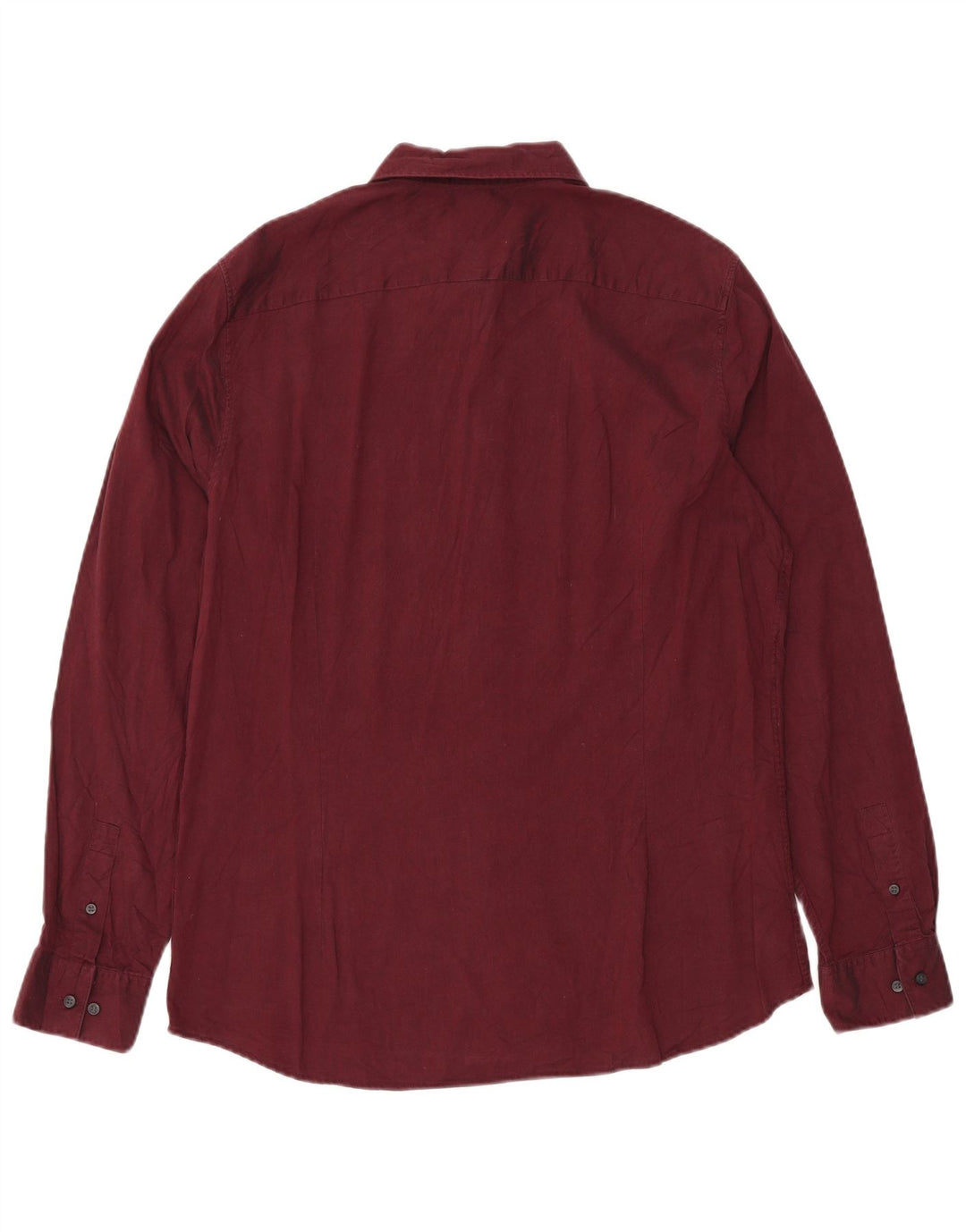 CALVIN KLEIN Chemise Ajustée Homme Large Bordeaux