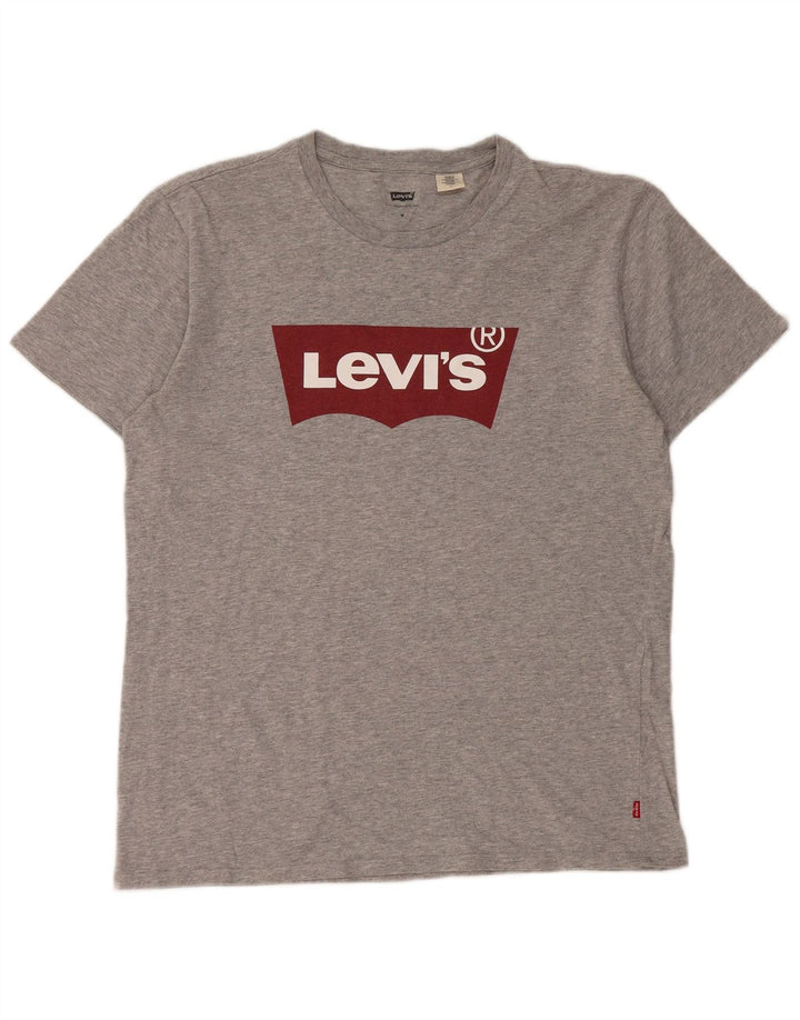 Levi's Tee-Shirt Graphique Homme Gris Moyen