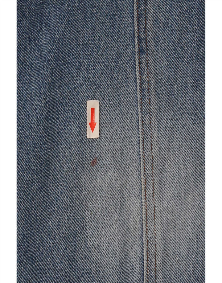 Master Veste en jean pour homme UK 38 Bleu moyen Coton