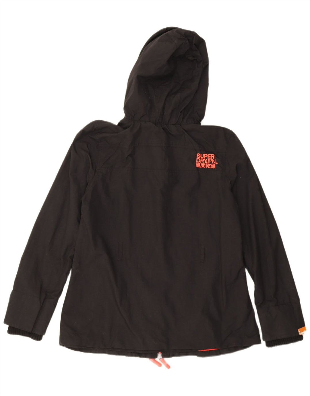 Superdry Veste coupe-vent The Windmac Graphic pour femme UK 16 Large Noir