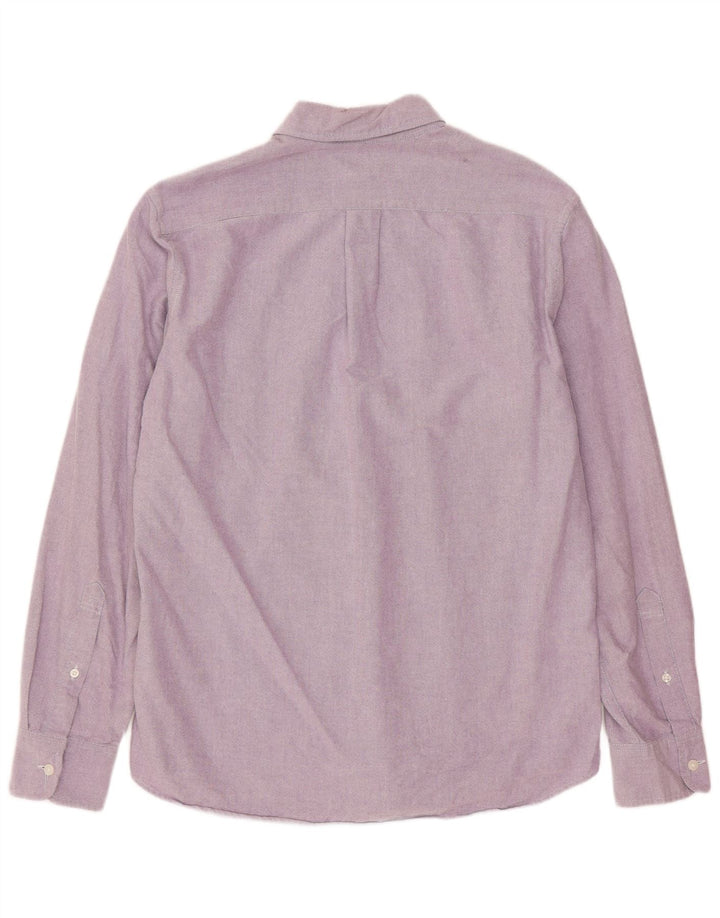 J. Crew Chemise Oxford Slim Homme Violet Moyen Coton