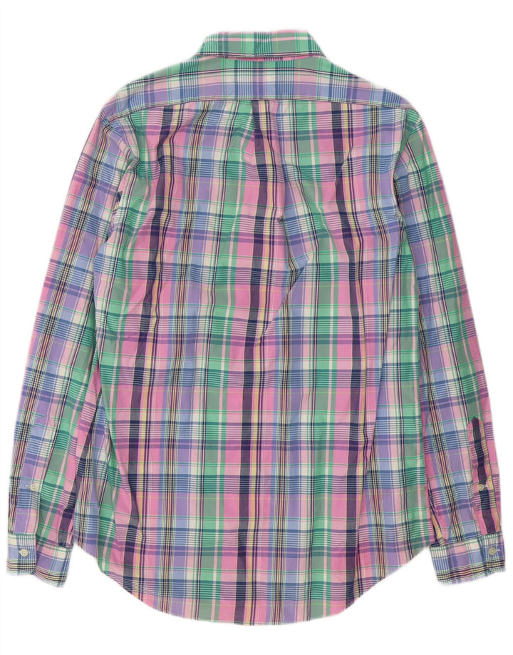 Polo Ralph Lauren Chemise sur mesure pour homme en coton à carreaux multicolore moyen