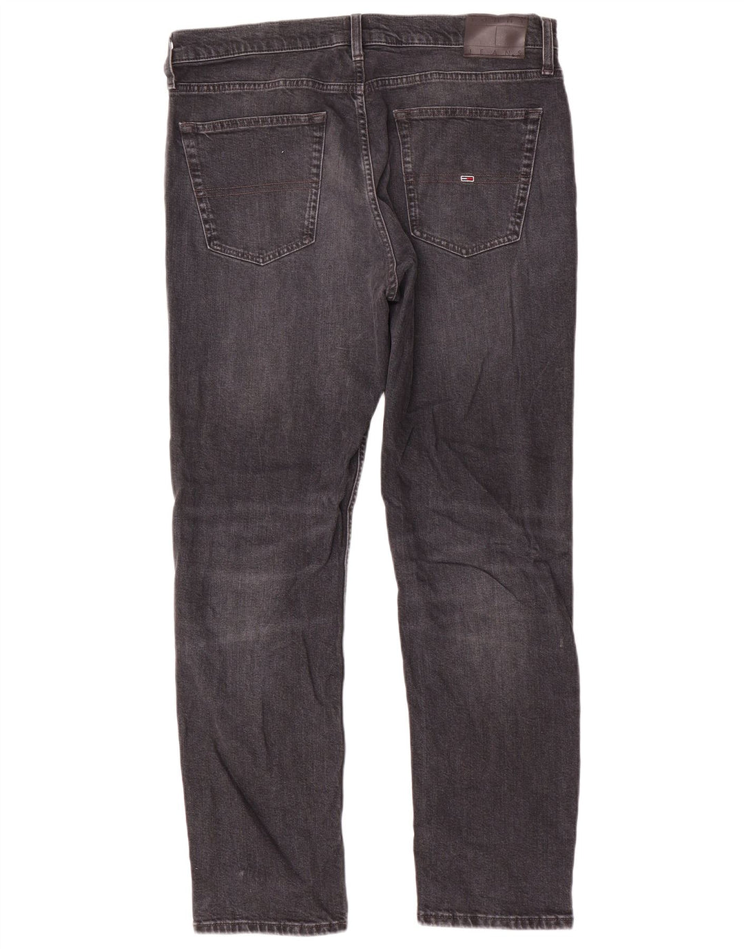 Tommy Hilfiger Jean droit Ryan homme W32 L30 gris coton