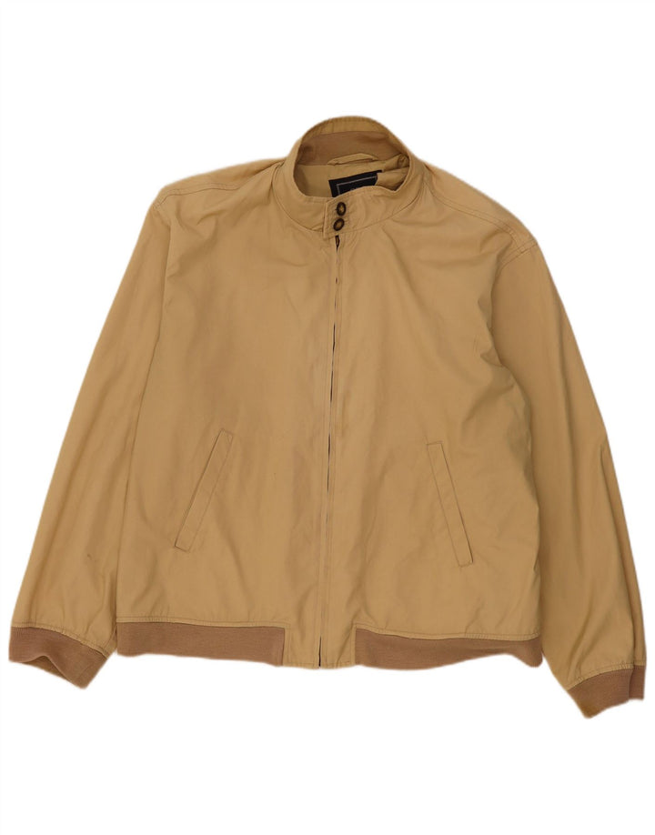 SEA BARRIER Veste bomber coupe ample pour homme UK 40 Large Beige Polyester