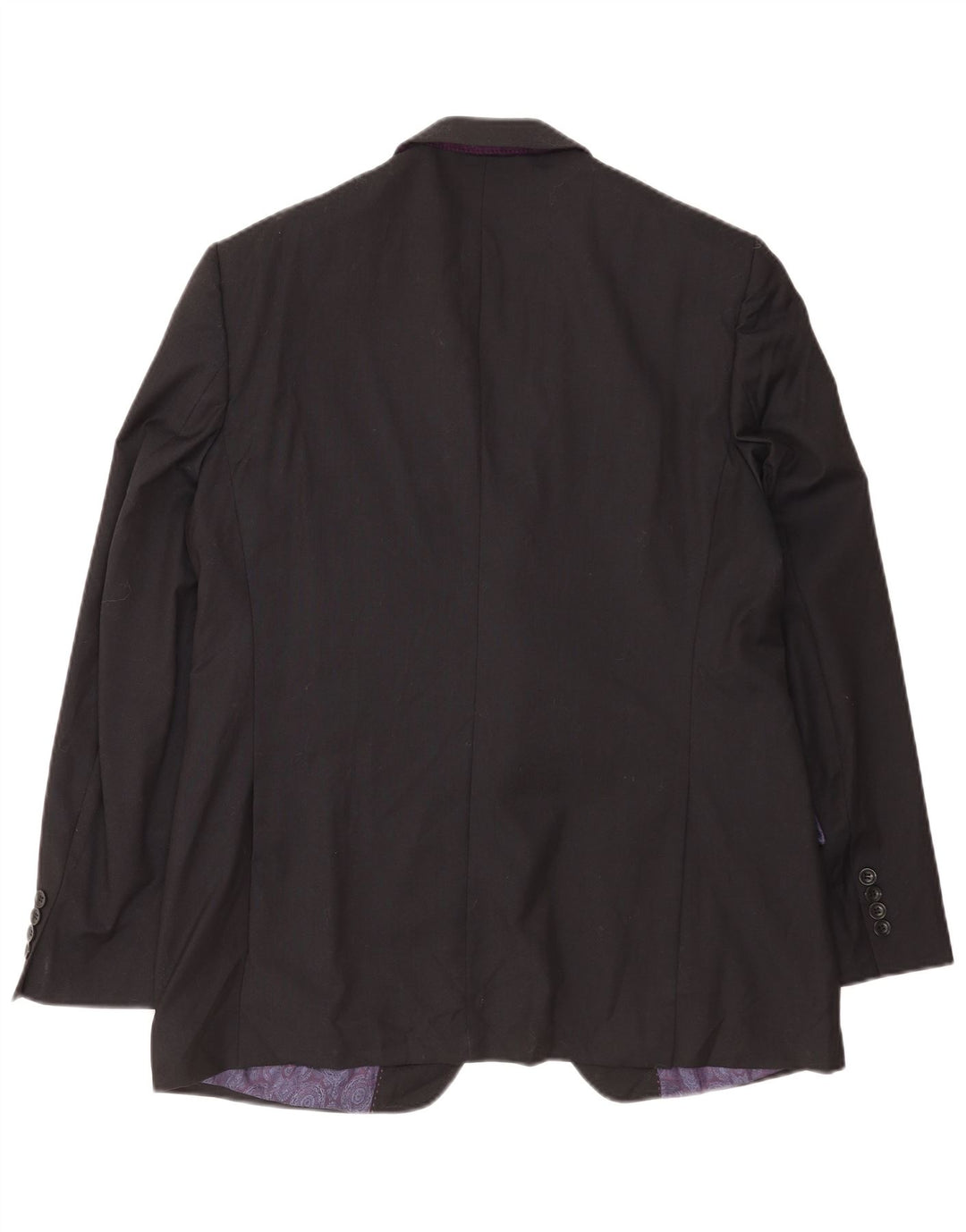 Marks & Spencer Veste blazer autographe à 2 boutons pour homme UK 42 XL Laine noire