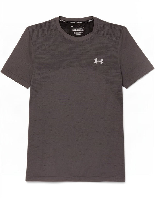 Under Armour T-Shirt Homme Gris Moyen Moucheté
