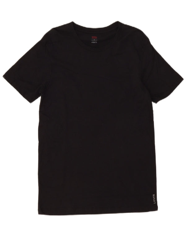 Levi's T-Shirt Homme Noir Moyen Coton
