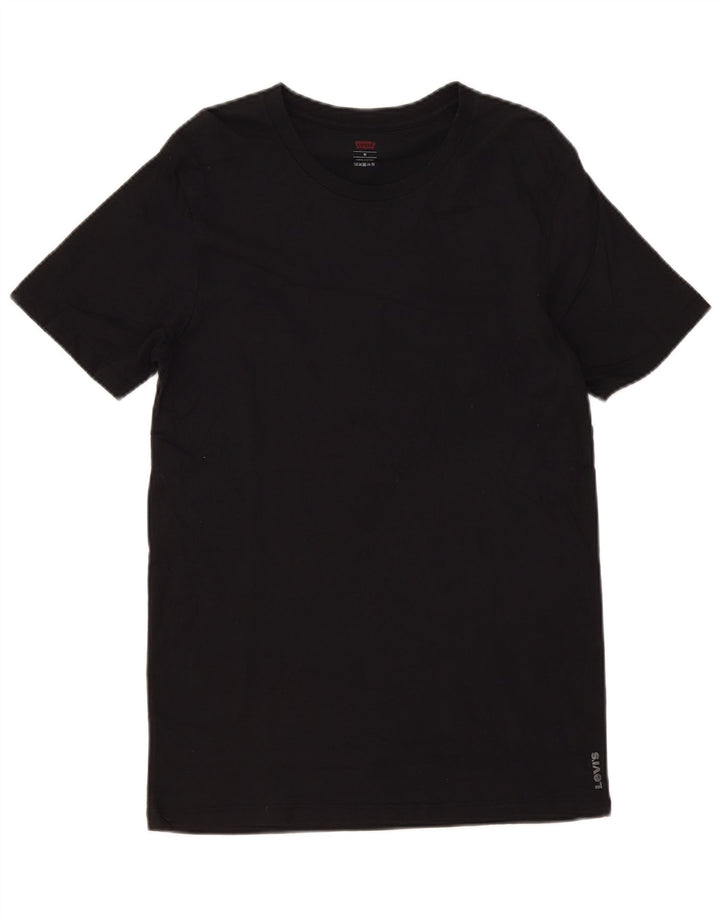 Levi's T-Shirt Homme Noir Moyen Coton