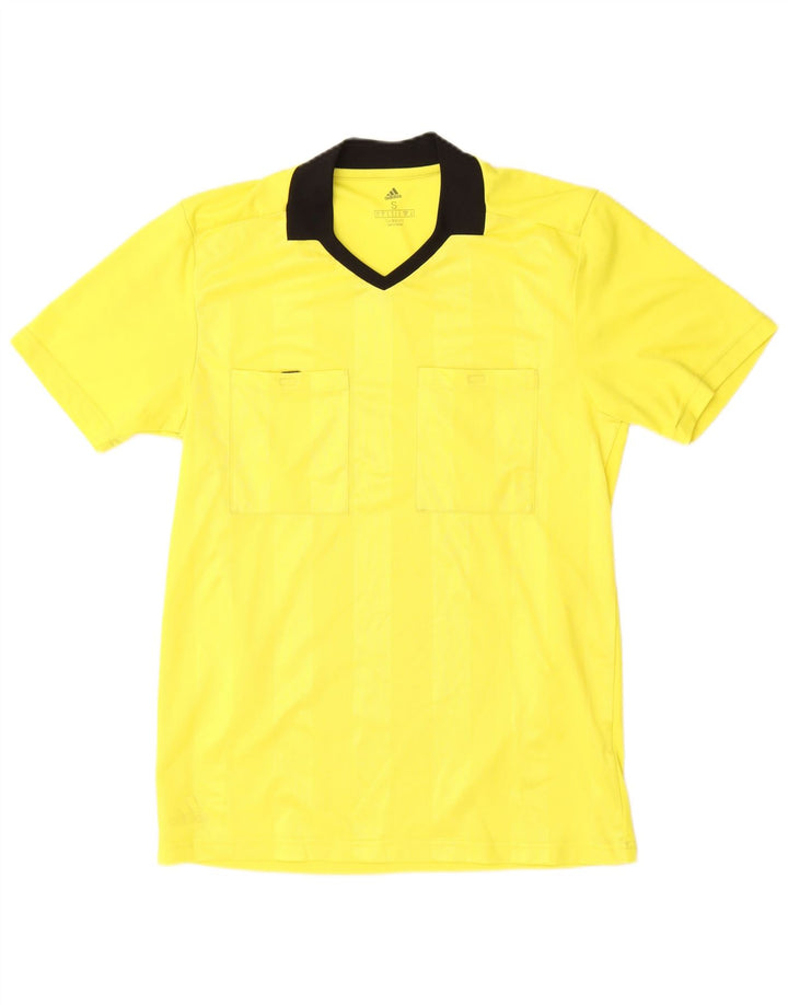 Adidas Polo Climalite Homme Small Jaune Colorblock
