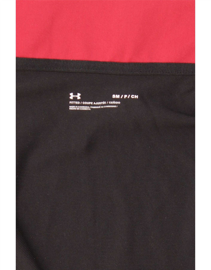 Under Armour Veste de Survêtement Ajustée Homme Noir Small Colorblock