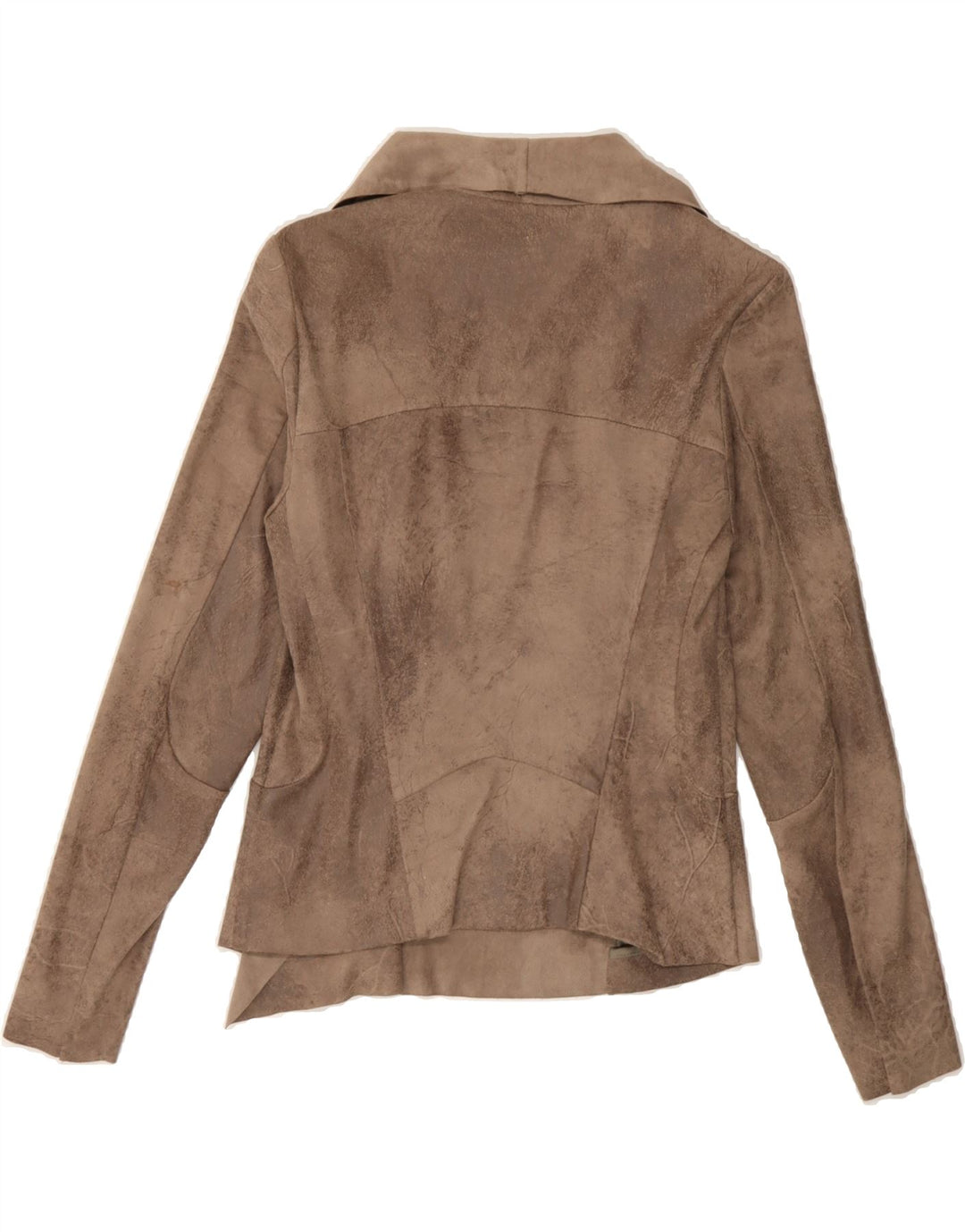 ZARA Womens Bomber Jacket UK 12 Medium Brown Vintage Zara and Second-Hand Zara from Messina Hembry 