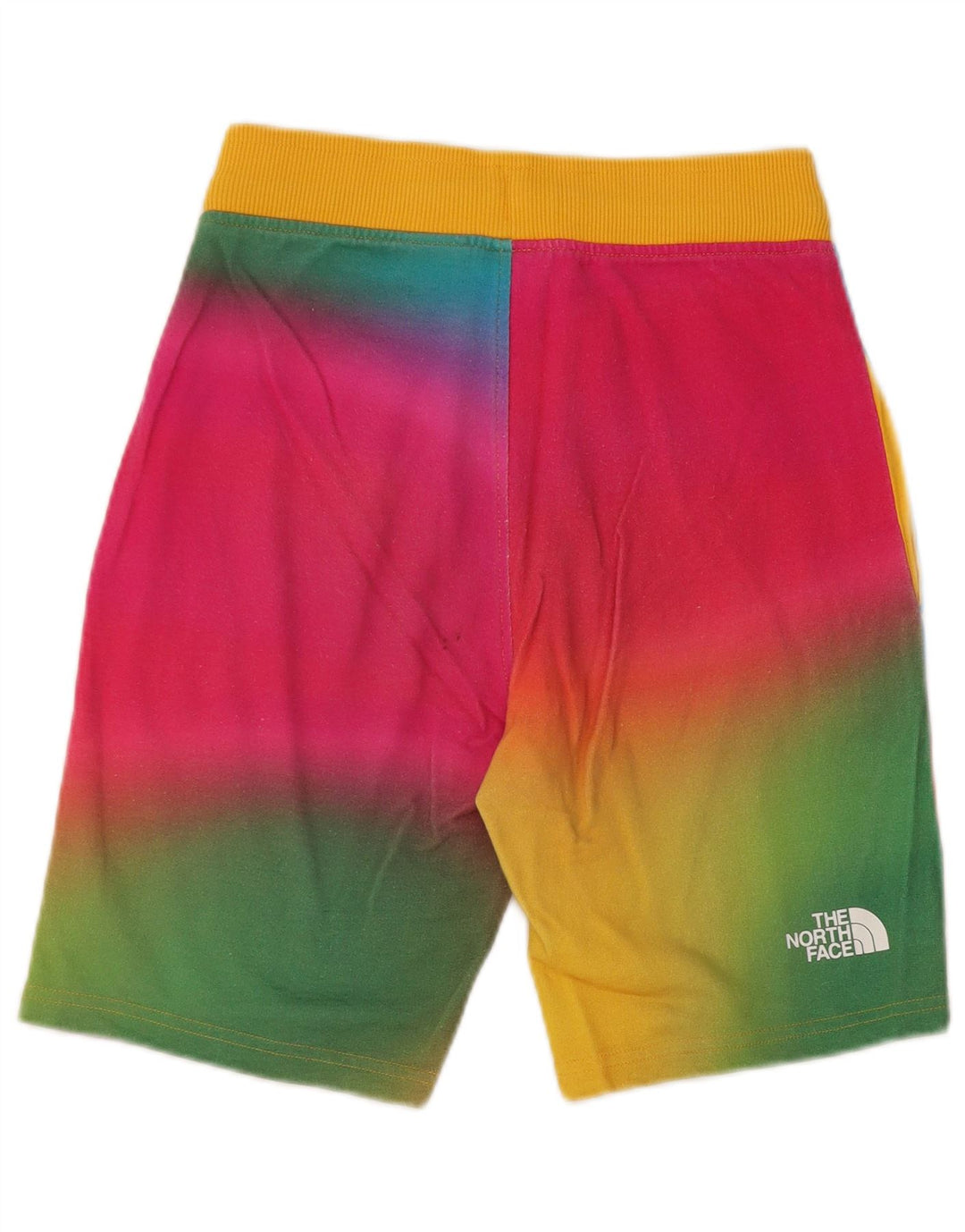 THE NORTH FACE Short de sport pour homme XS en coton color block multicolore