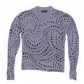 Marks & Spencer Pull col en V pour femme UK 12 Bleu moyen