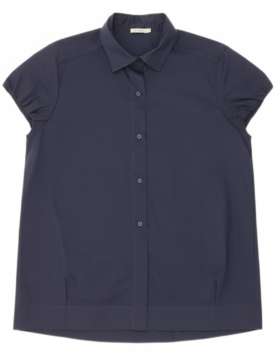 Henry s Chemisier à manches courtes pour femme IT 44 Bleu marine moyen