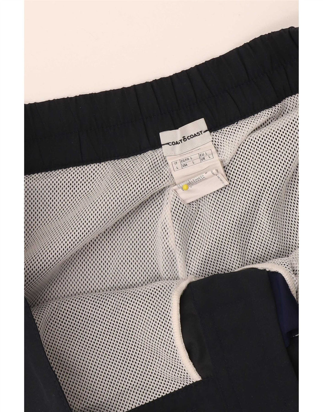 Coast Short de Bain Graphique Homme Grand Bleu Marine Polyester