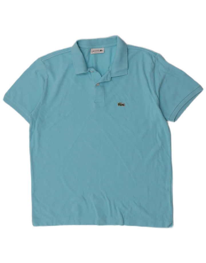 Lacoste Polo coupe classique pour homme Taille 5 Grand Bleu