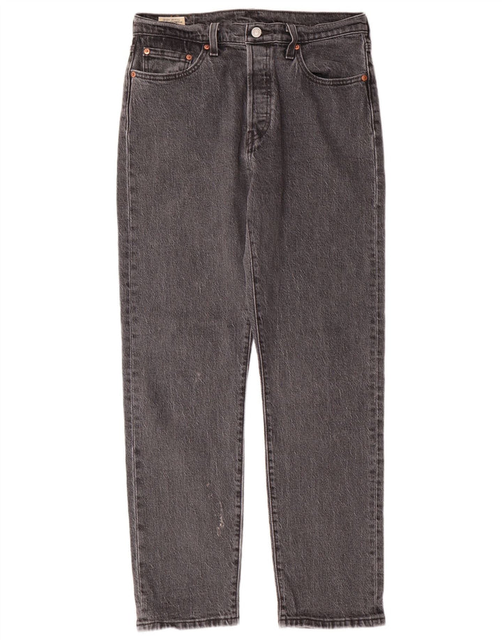 LEVI'S Jean Droit 501 Homme W29 L30 Gris Coton