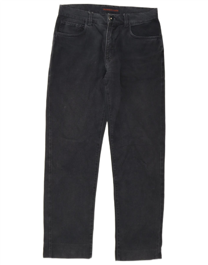 Trussardi Jean Droit Homme IT 48 Medium W34 L30 Coton Noir