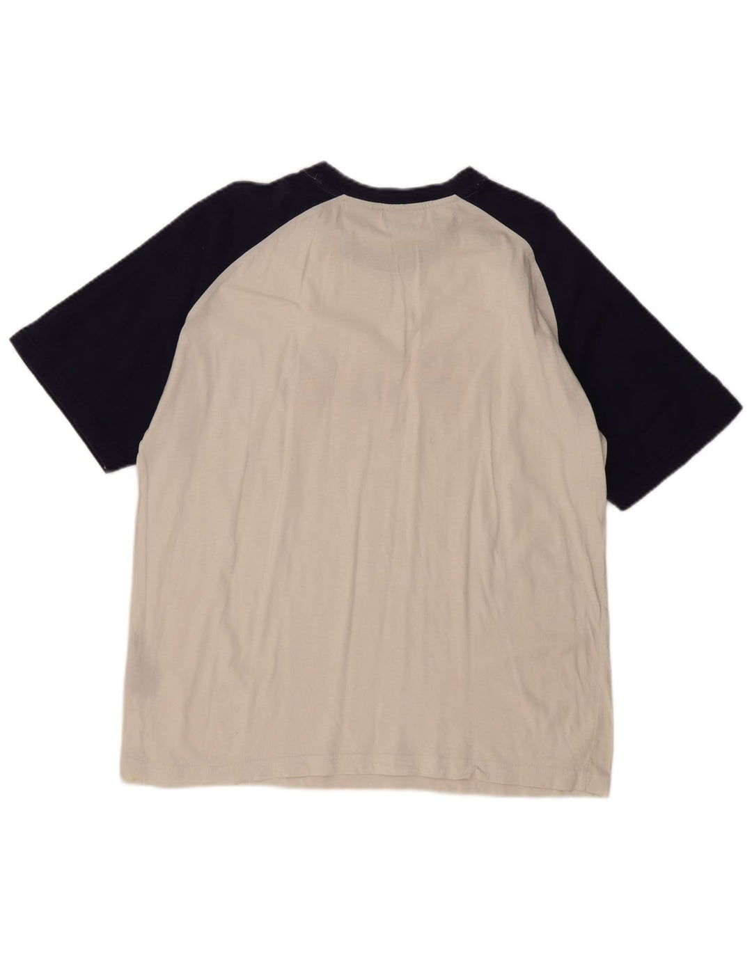 FILA T-shirt graphique pour hommes, grand, en coton color block blanc