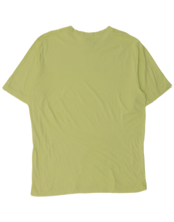 CHAMPION T-Shirt Graphique Homme Top 2XL Vert Coton