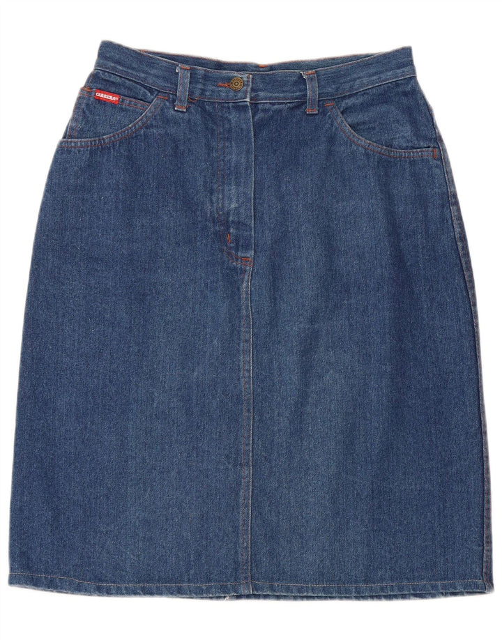 CARRERA Femme Jupe En Jean W32 Large Bleu Coton