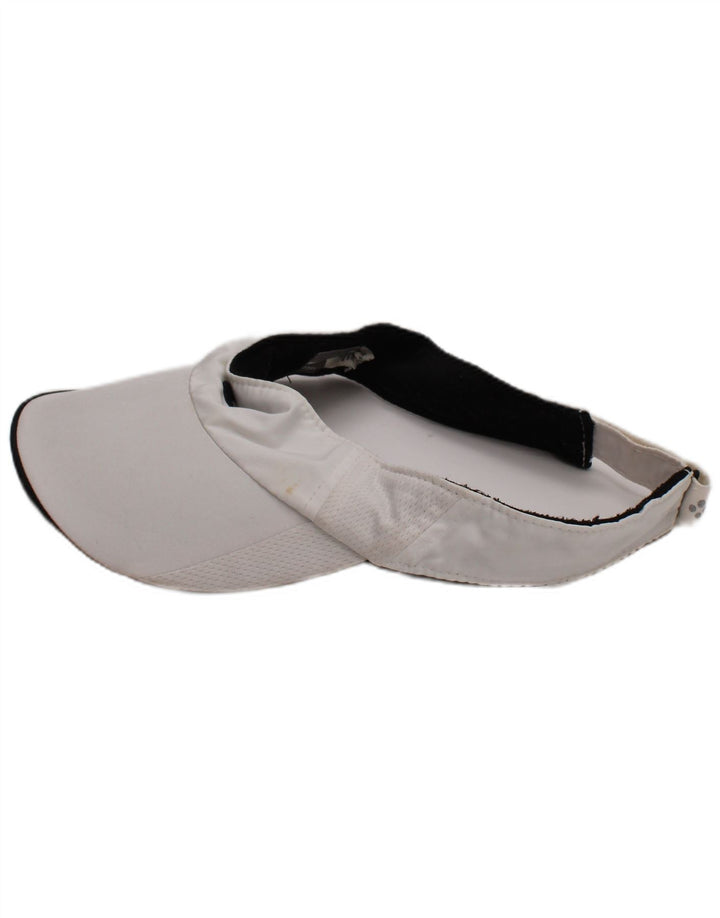 Nike Casquette à visière pour femme Taille unique Blanc Polyester Sports