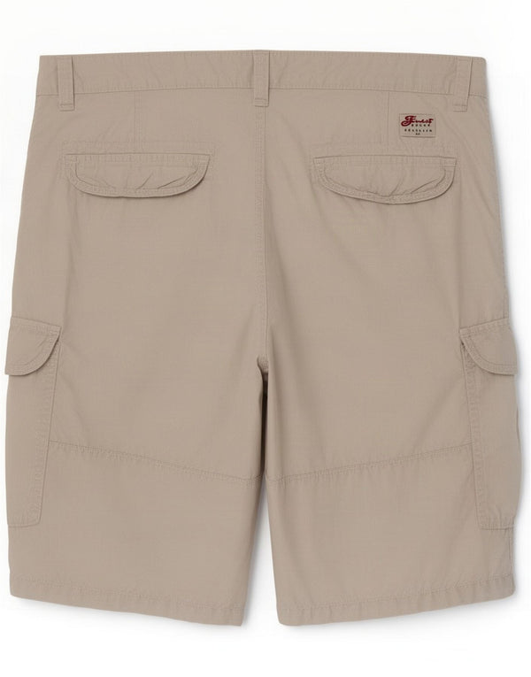 Brooklyn Short cargo pour homme XL W38 Coton blanc cassé