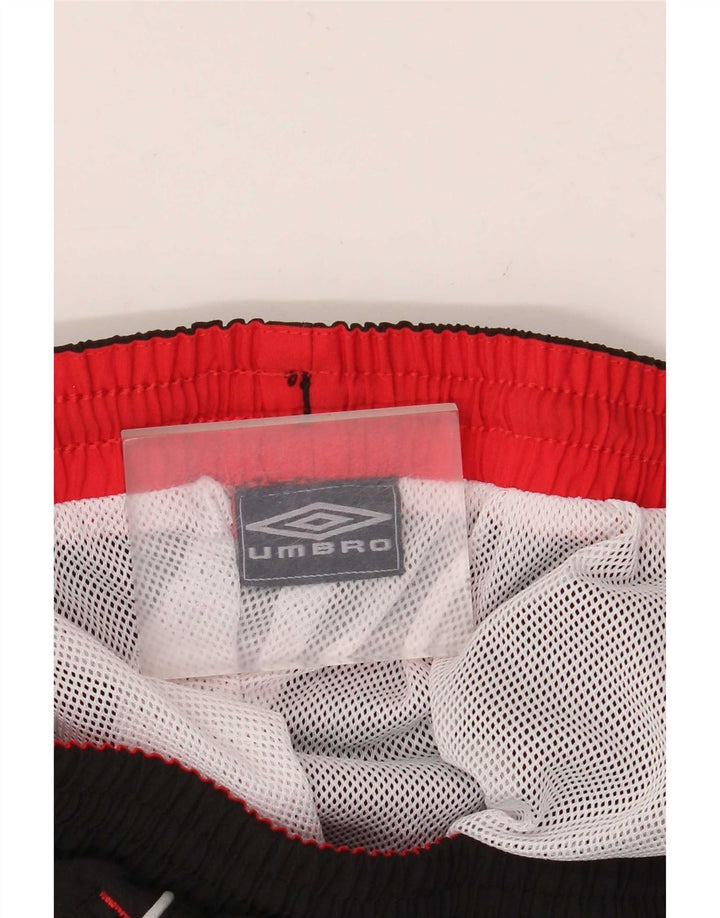 Umbro Short de Bain Graphique Homme 2XL Noir Polyester