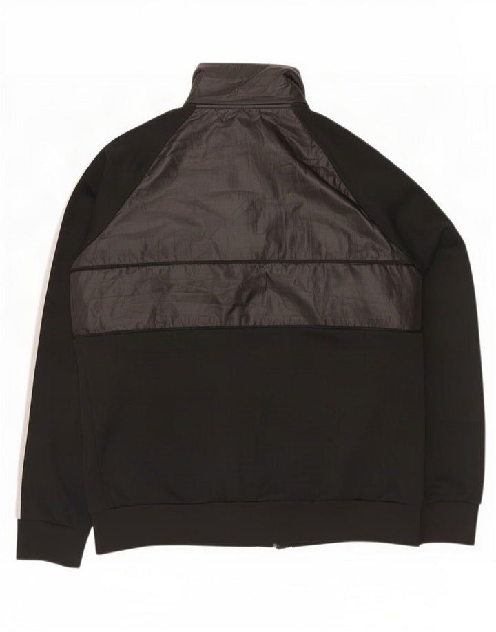 Adidas Veste de survêtement pour homme Large Noir Polyester